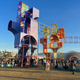 art installation at coachella
